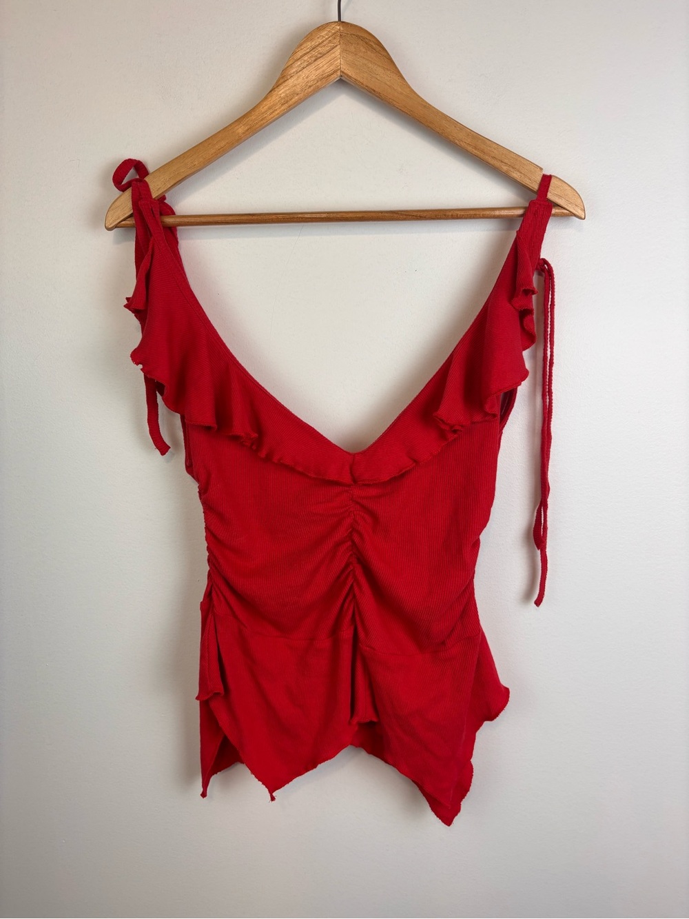 Urban Outfitters Summer Flowy Red Tank